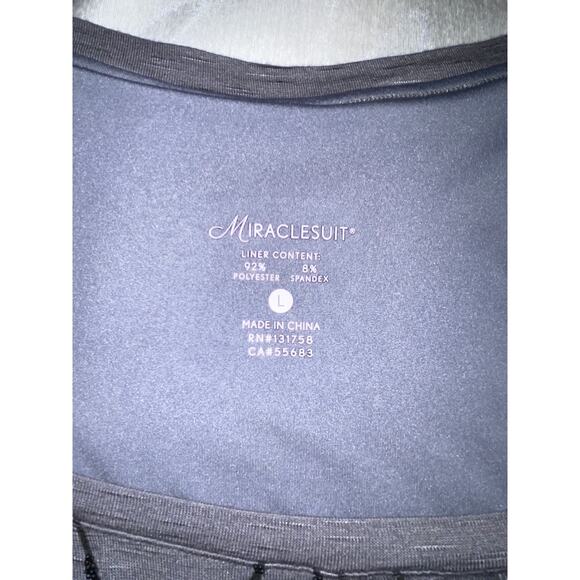 Miraclesuit Chandelier Beaded Shapewear Top - Size L - Interior Liner‎ to Smooth - Picture 4 of 12